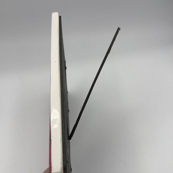 Bath & Body Works Christmas Plaid Picture Photo Frame 4x6 Red Ceramic Argyle - Picture 7 of 10